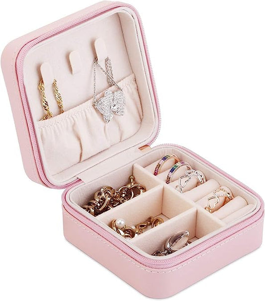 Jewellery Organiser Box, Jewellery Box For Women,Portable Travel Jewellery Organiser Pouch