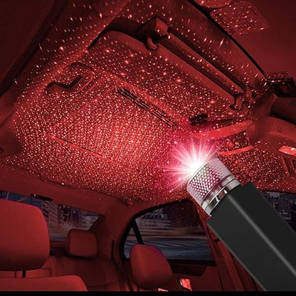 USB Star Projector Light | Plug and Play Romantic Auto Roof Galaxy