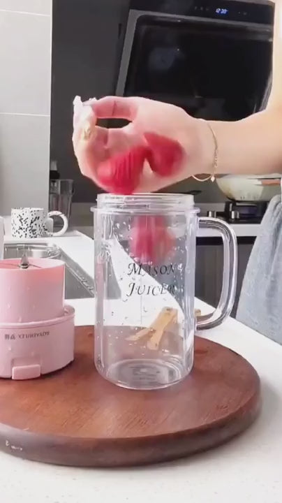 Electric Juicer Mini Portable Blender